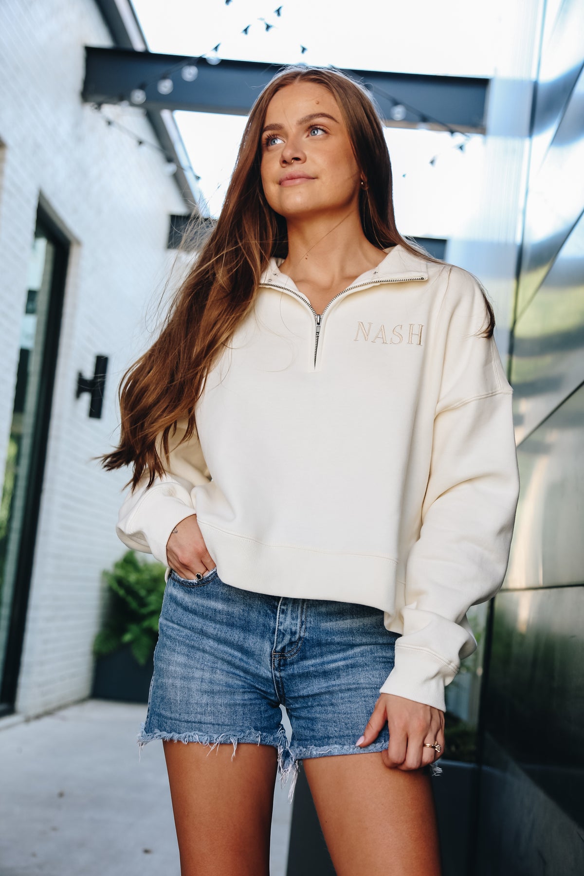 Nashville Skyline Quarter Zip