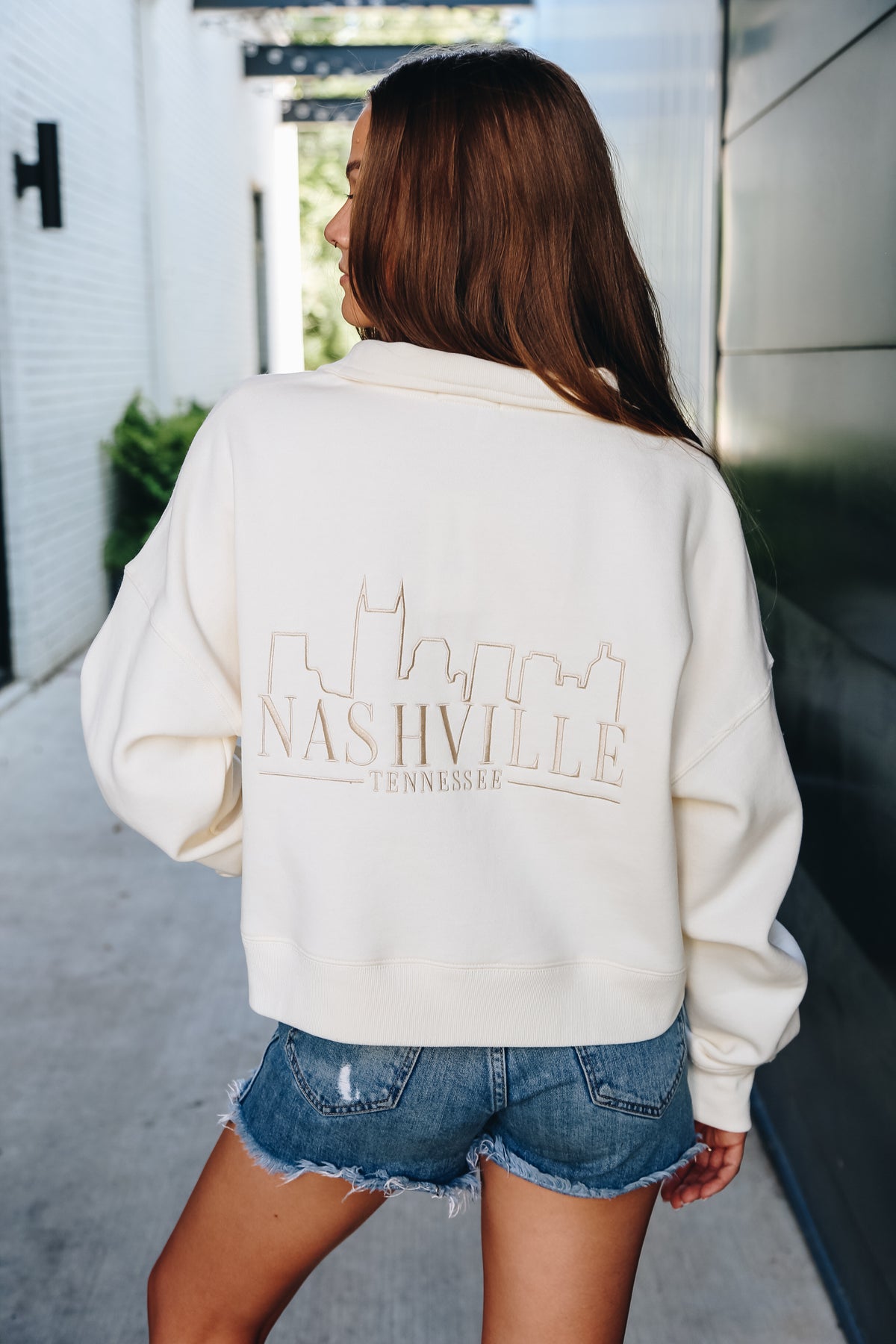 Nashville Skyline Quarter Zip