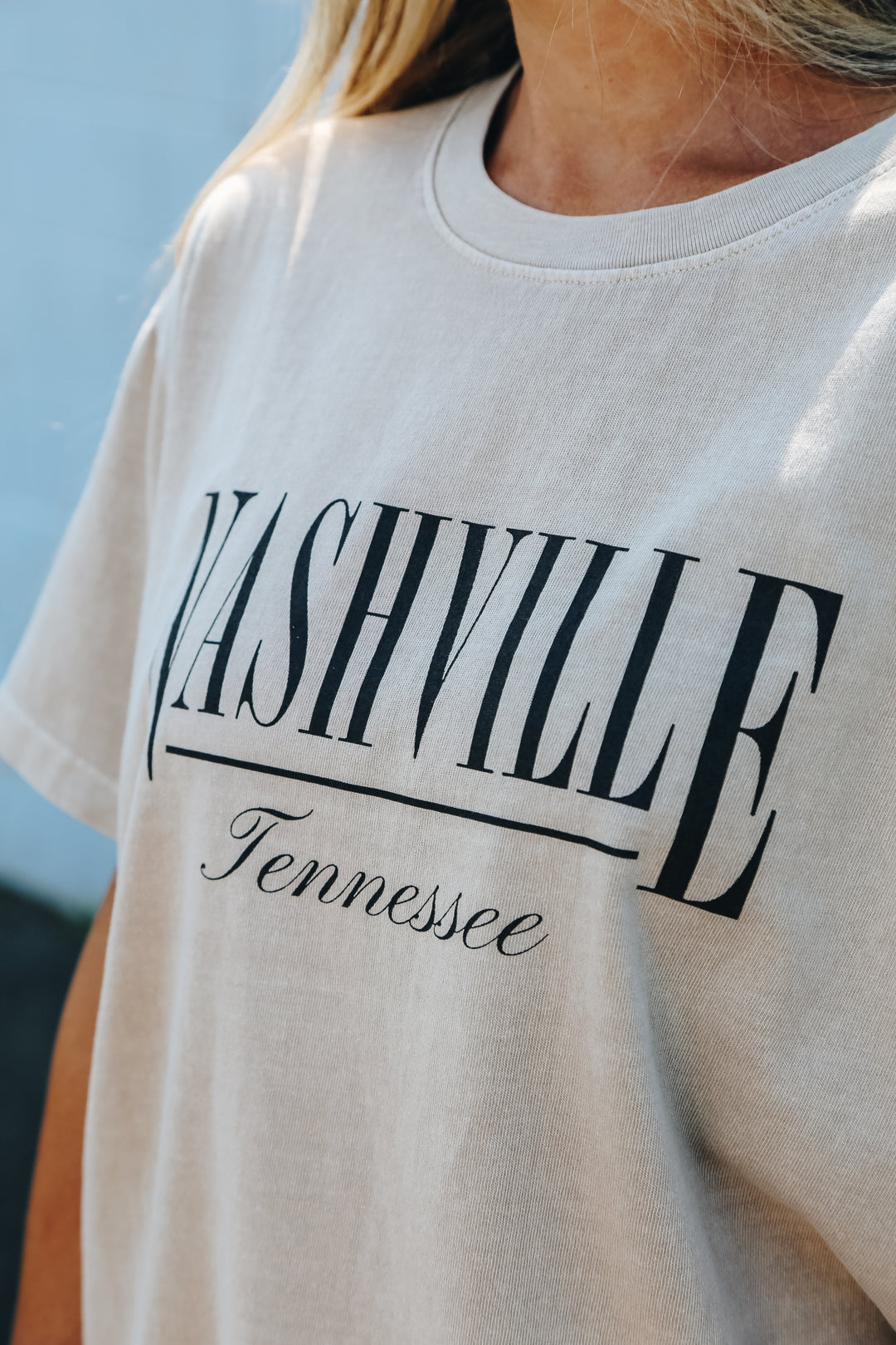 Nashville Everyday Tee [Tan]