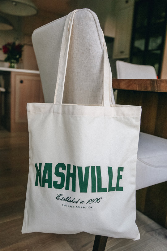 Canvas Tote Bag [Nashville Arched]