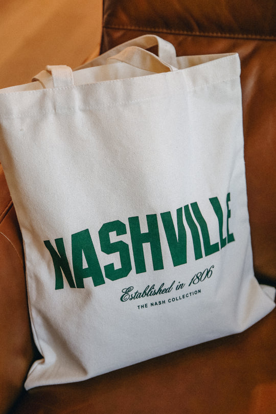 Canvas Tote Bag [Nashville Arched]