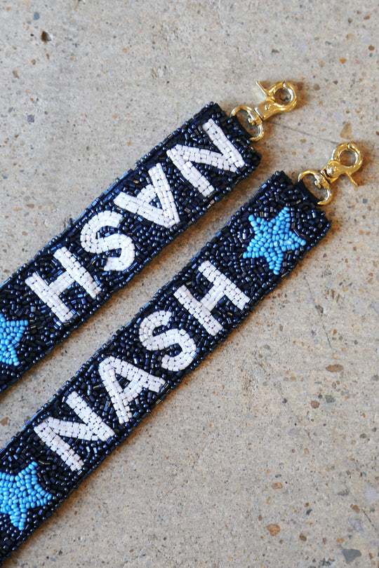 NASH Beaded Strap [Navy/White]