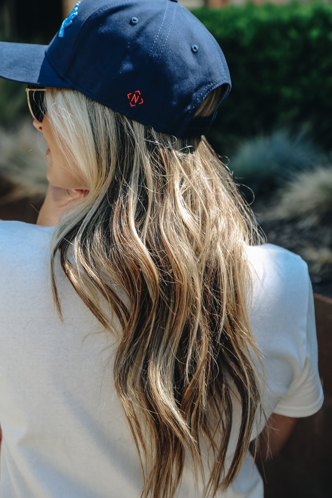 Tennessee Chain Stitch Snapback [Navy/Light Blue]