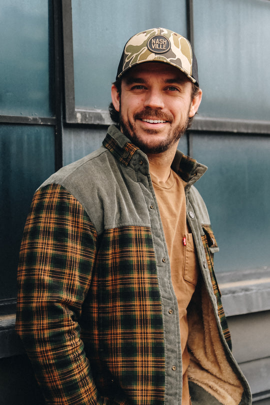 Nashville Camo Trucker