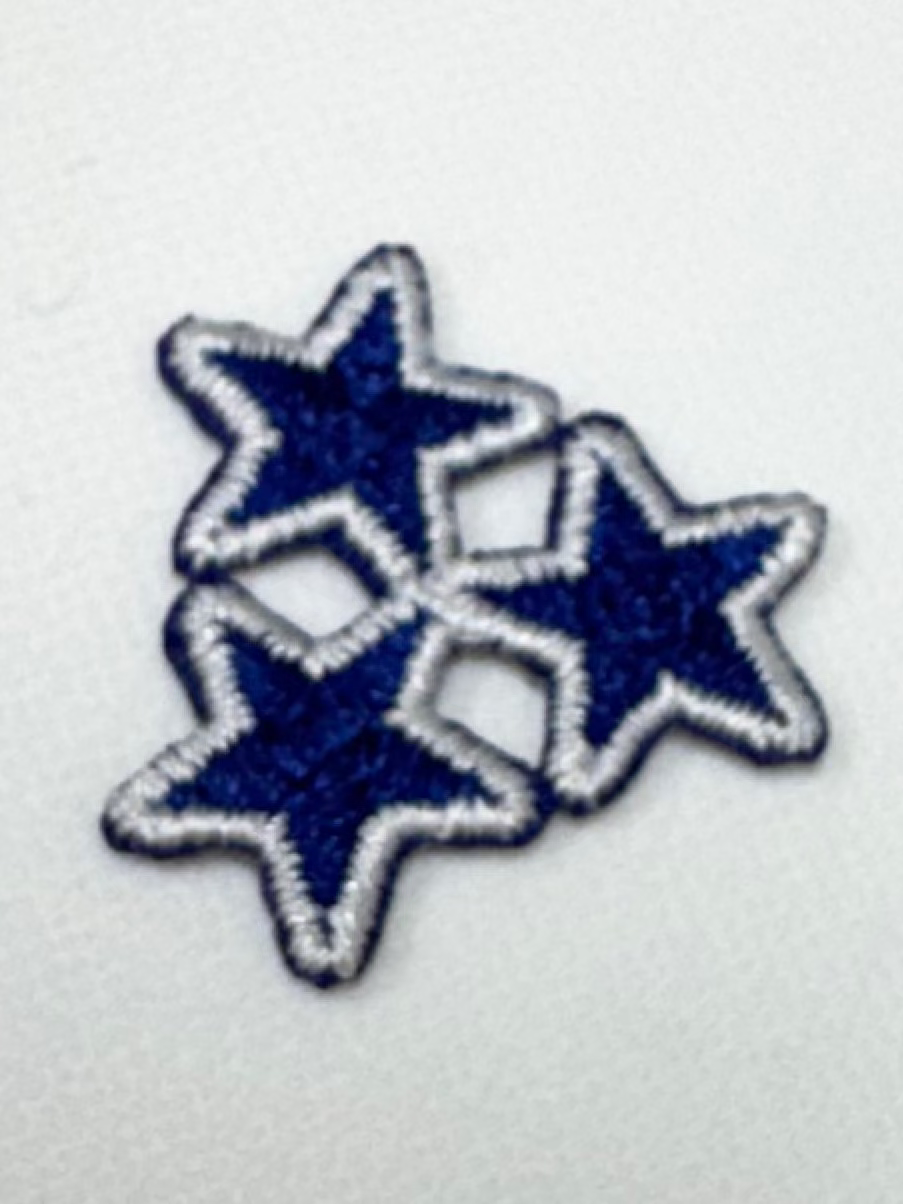 Blue TriStar Patch