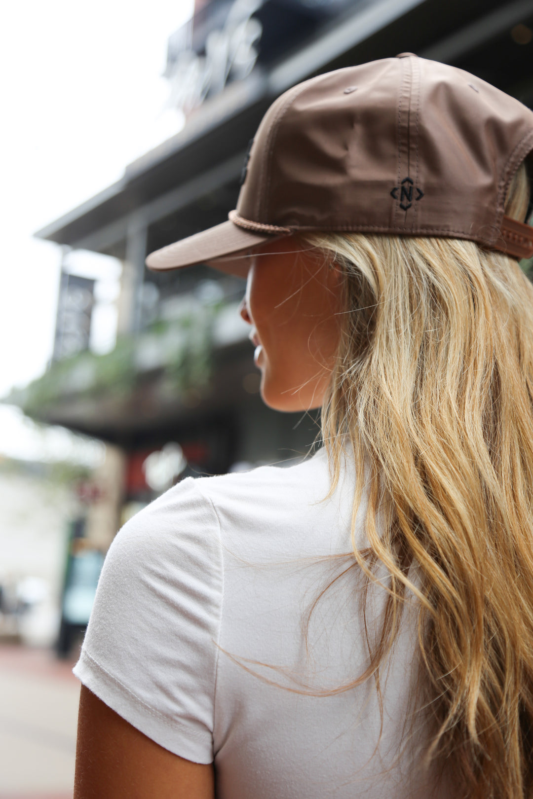 Nashville Satin Snapback [Mocha]