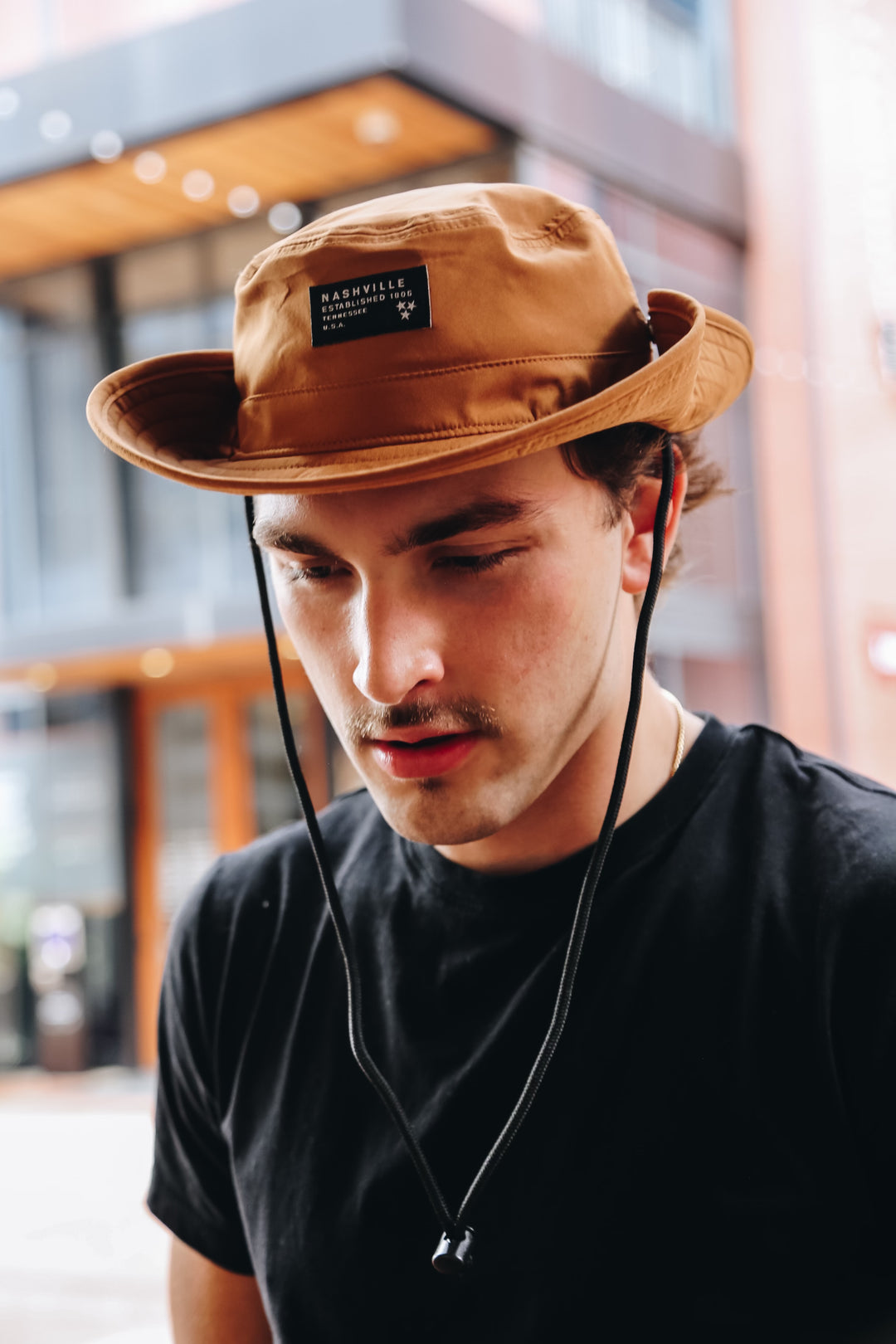 Nashville Patch Boonie Hat [Brown Sepia]