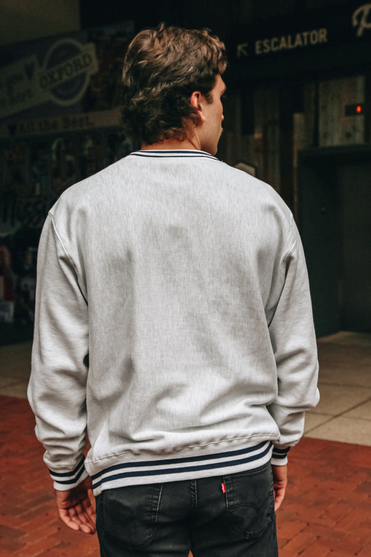 Nashville Classic Collegiate Crewneck [Gray/Navy]