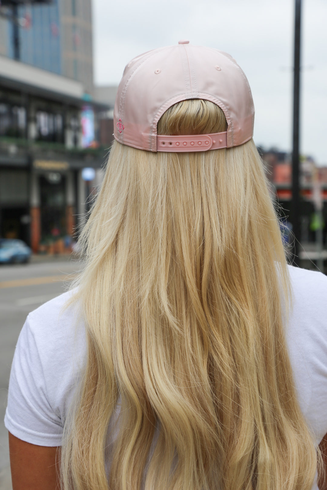 Nashville Satin Snapback [Pink]