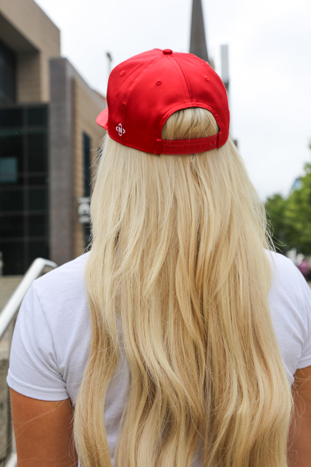 Nashville Satin Snapback [Red]