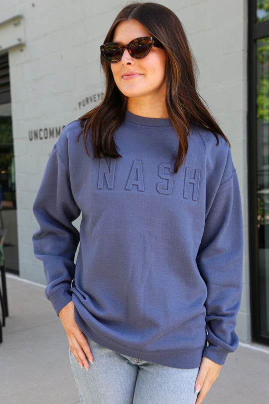 NASH Iconic Crewneck [Indigo]