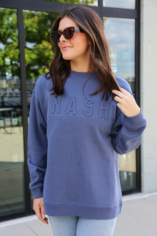 NASH Iconic Crewneck [Indigo]