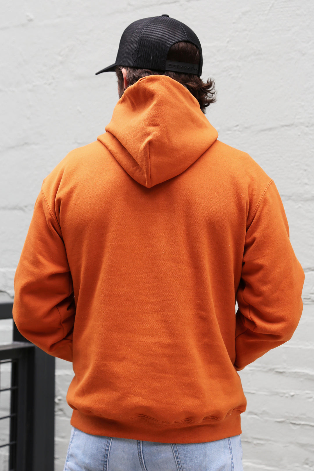 Champion Tonal Embroidered Hoodie [Burnt Orange]