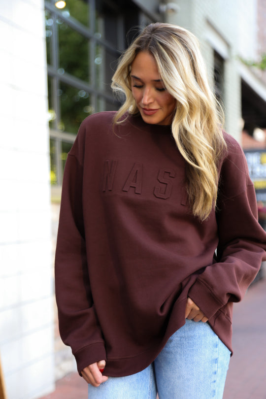 NASH Iconic Crewneck [Dark Brown]