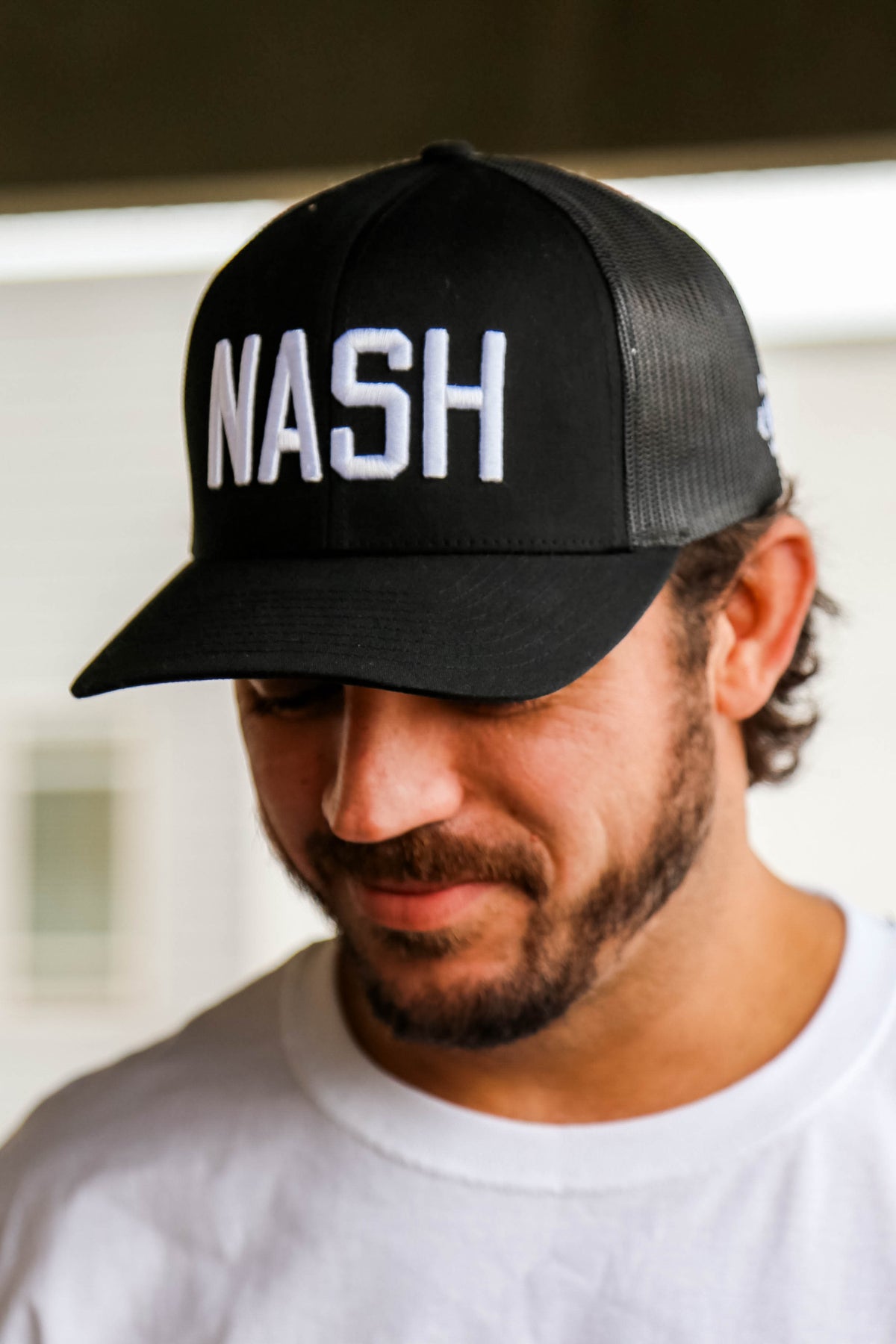 NASH Classic Trucker Hat [Black/White] – The Nash Collection