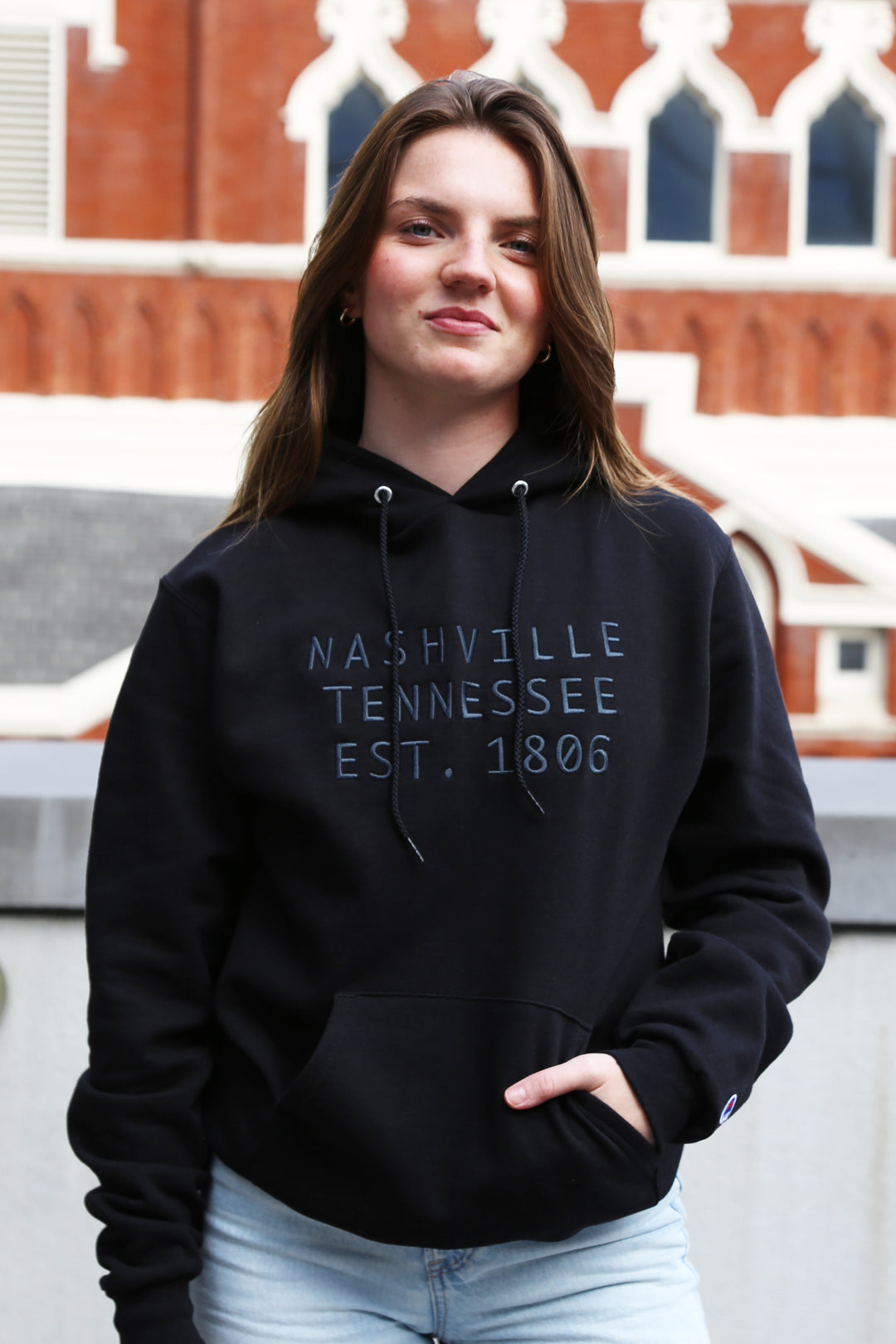 The Nash Collection Nashville Chain Stitch Denim Jacket L/XL