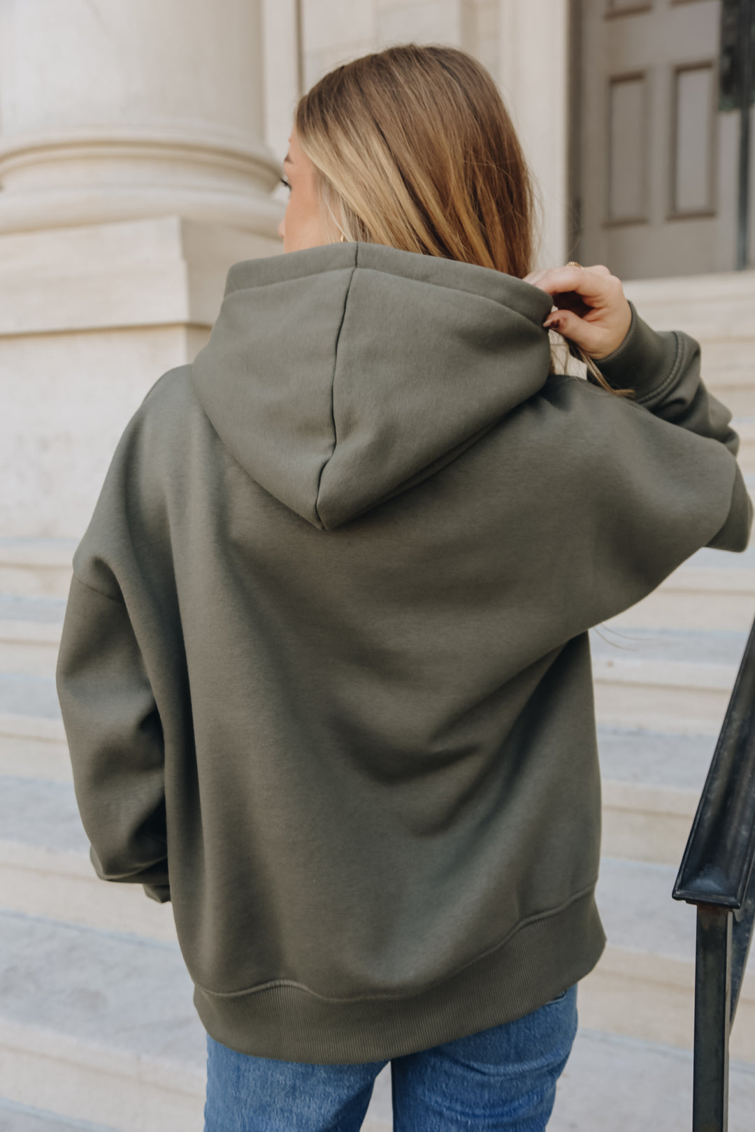 Zee Oversize Hoodie [Olive/Black]