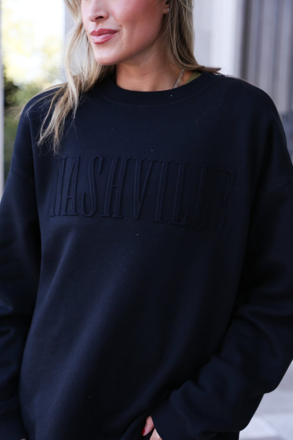 Nashville Iconic Crewneck [Black]