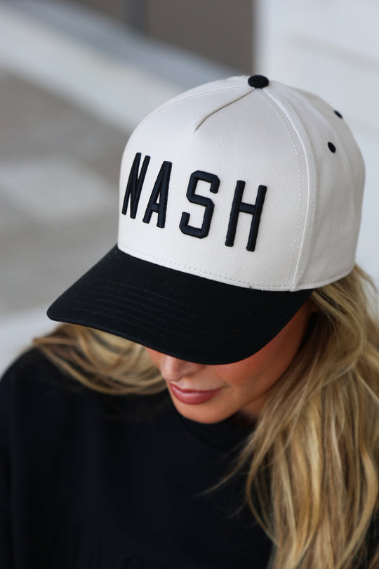 NASH American Classic Snapback [Black/Cream]