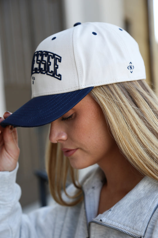 Tennessee Collegiate Snapback [Navy/Cream]