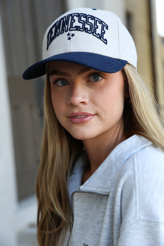 Tennessee Collegiate Snapback [Navy/Cream]