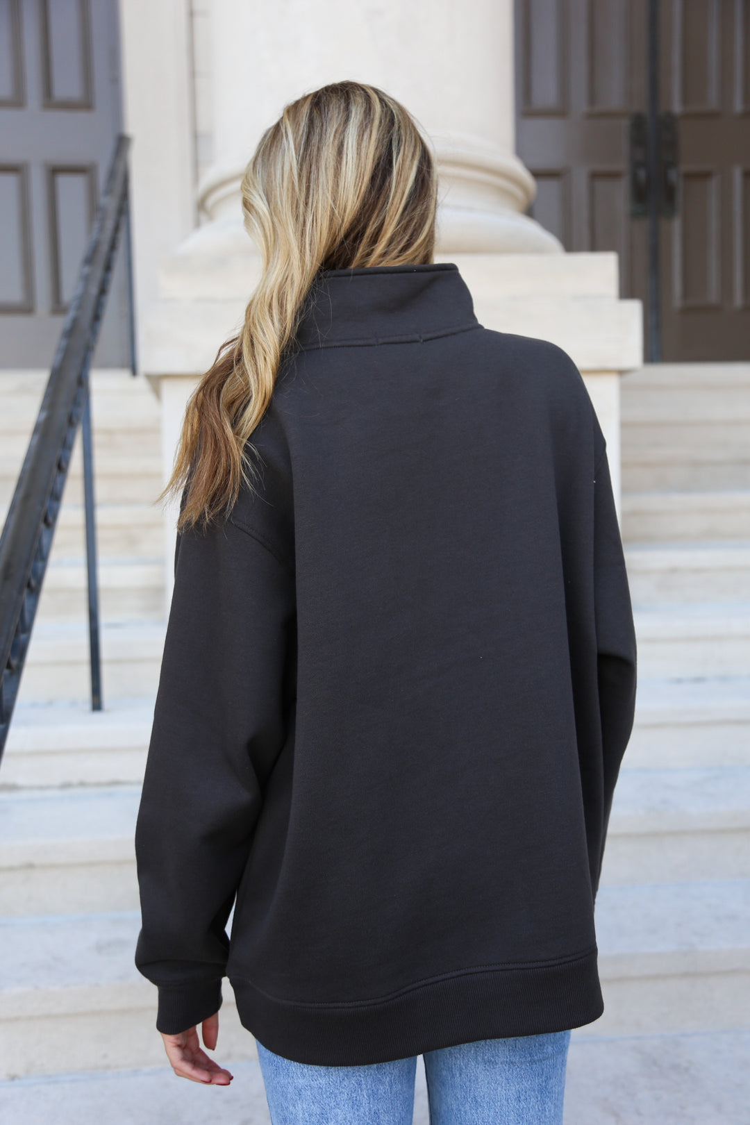 Nashville Quarter Zip [Faded Black]