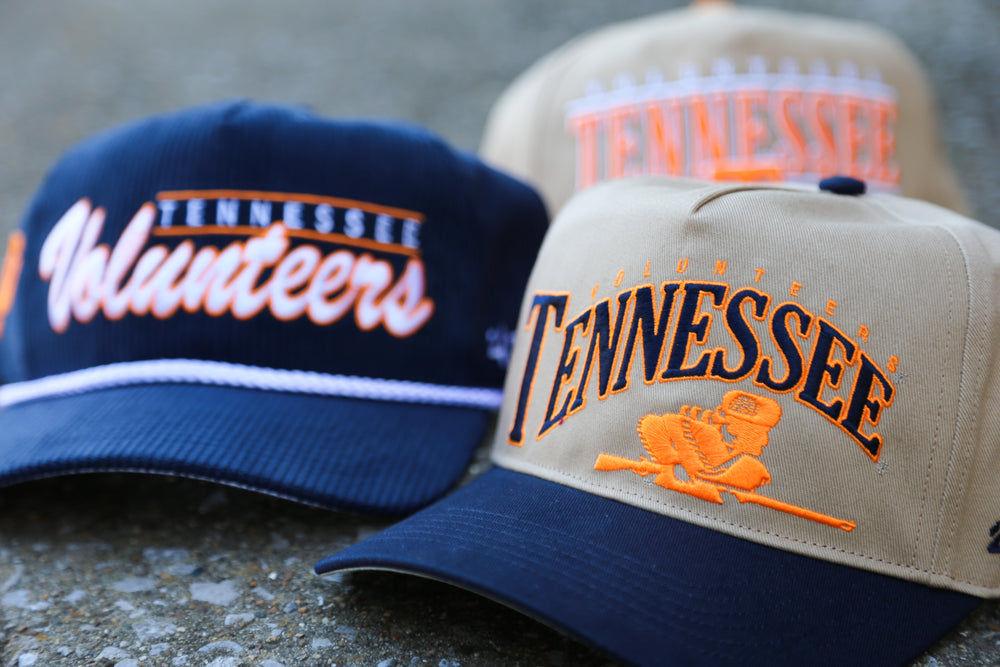 Tennessee Volunteers Vintage Khaki Wave Hitch Snapback [Khaki/Navy]