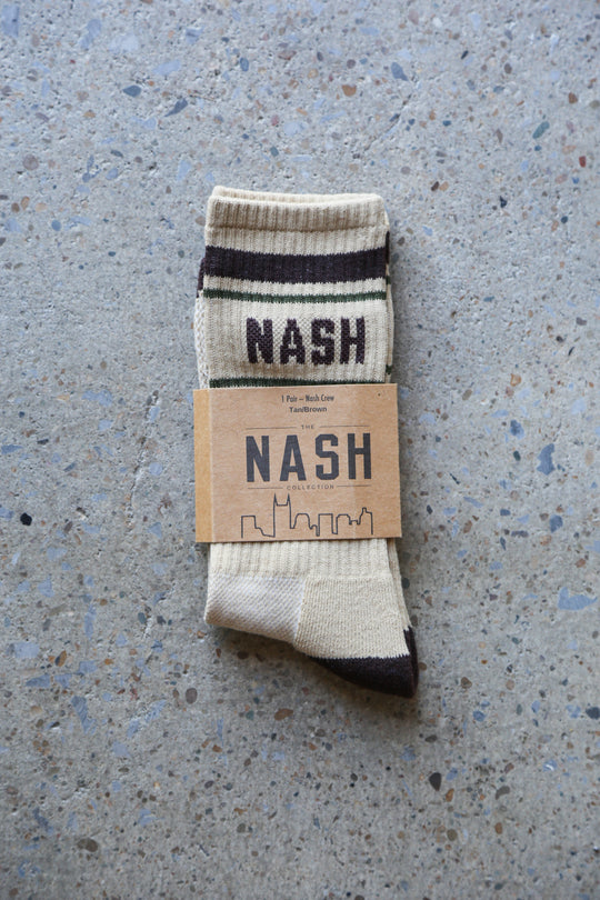 NASH Socks [Tan/Brown]