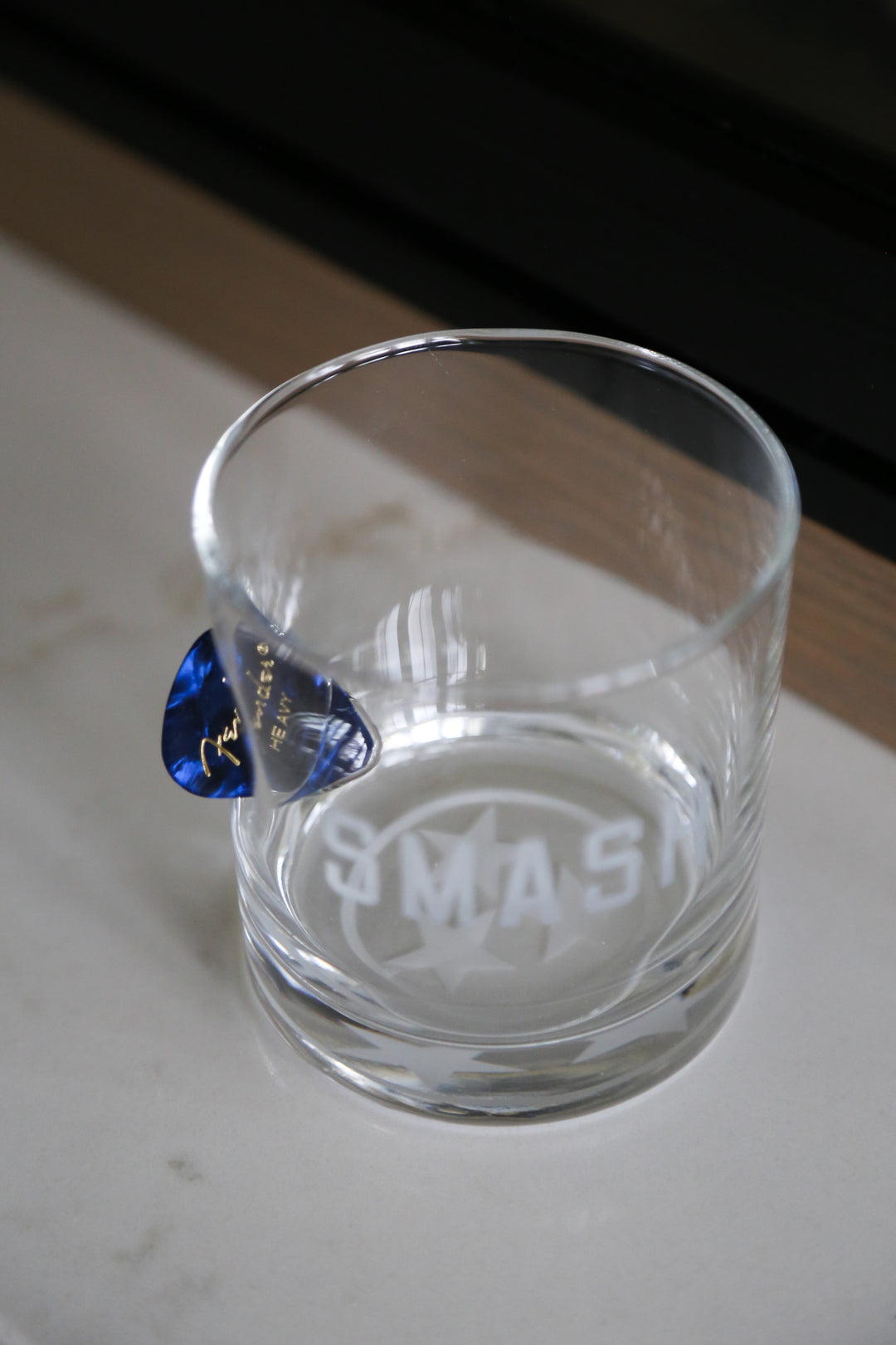 SMASH Rocks Glass