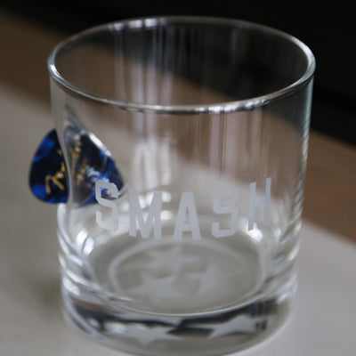 SMASH Rocks Glass