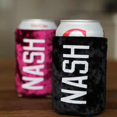 Short Can Cooler [Black Velvet]