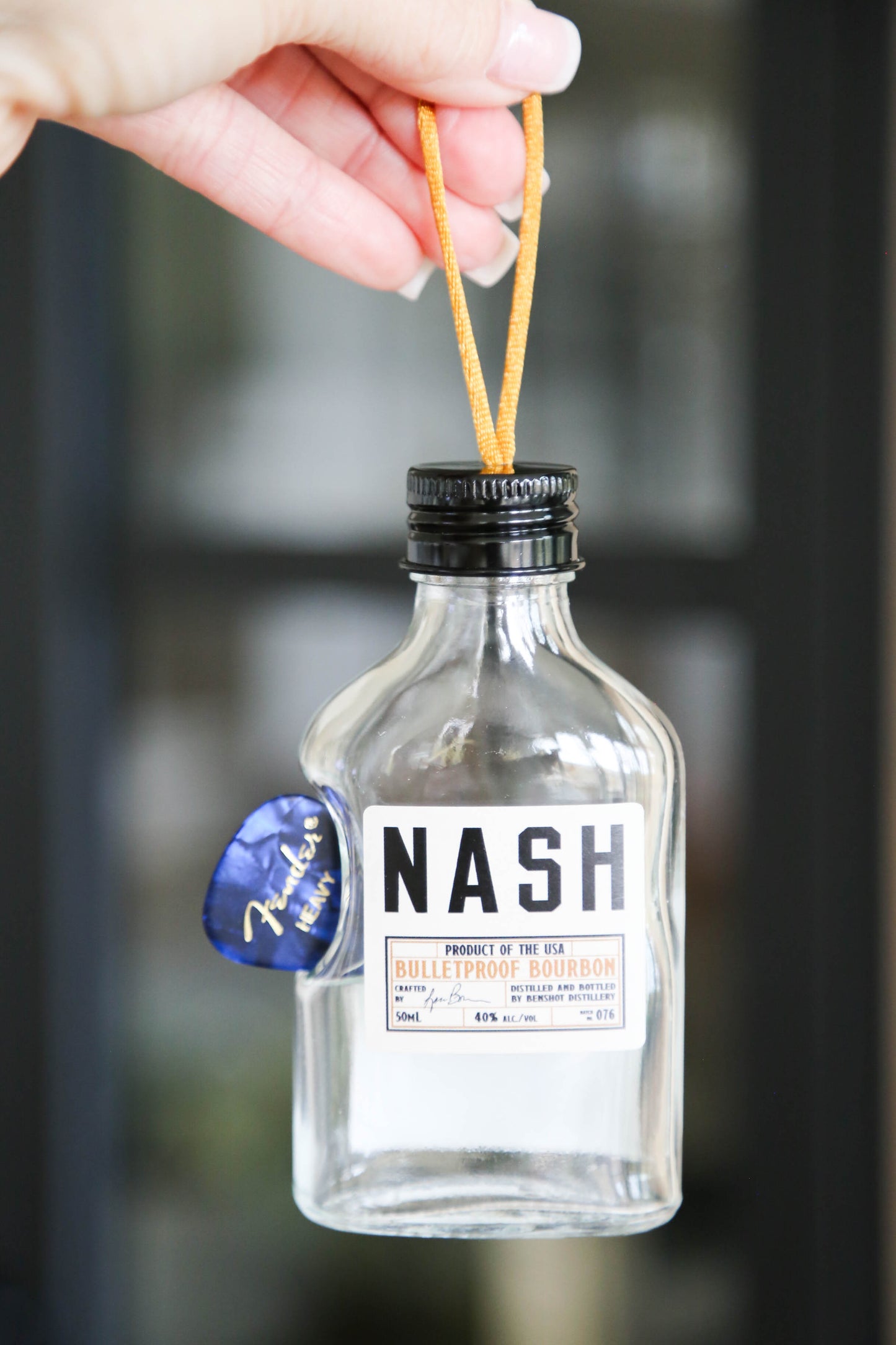 NASH Bourbon Bottle Ornament