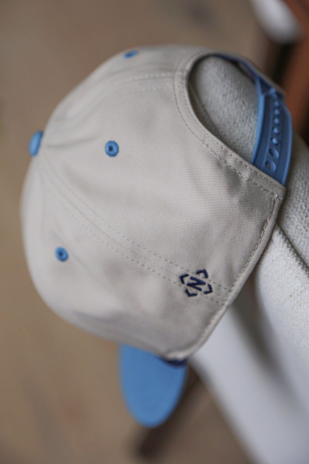 Tennessee Chain Stitch Rope Snapback [Light Blue/Cream]