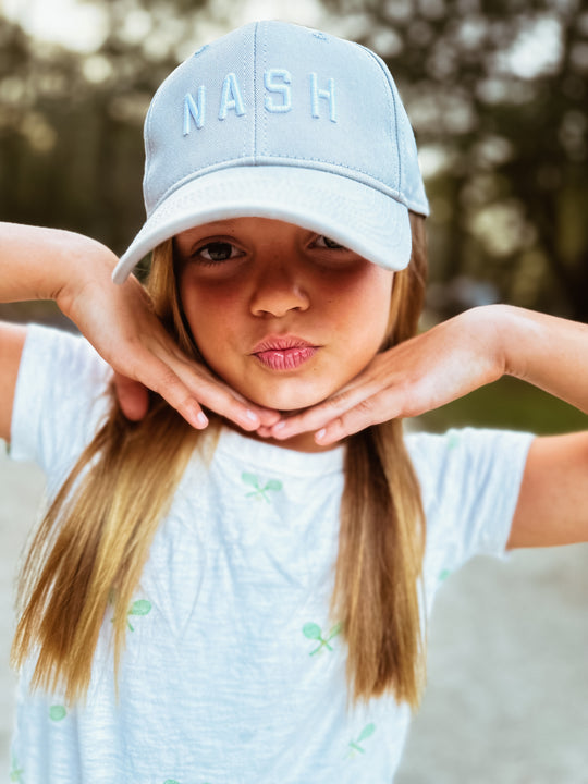 Kids NASH Ball Cap [Light Gray]