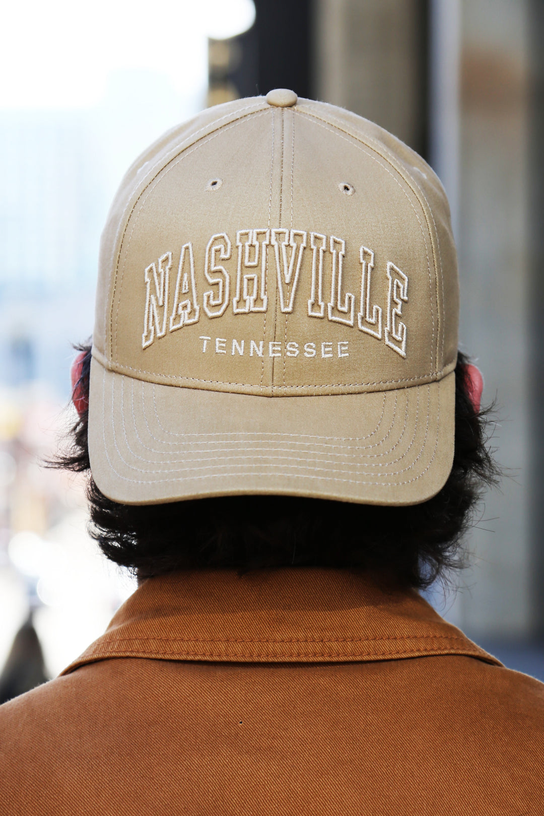 Nashville Collegiate Snapback [Cream Tonal]