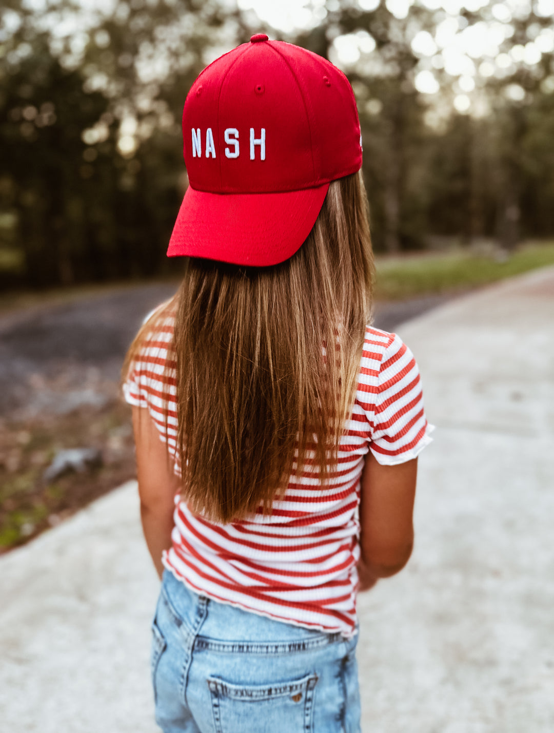 Kids NASH Ball Cap [Red]