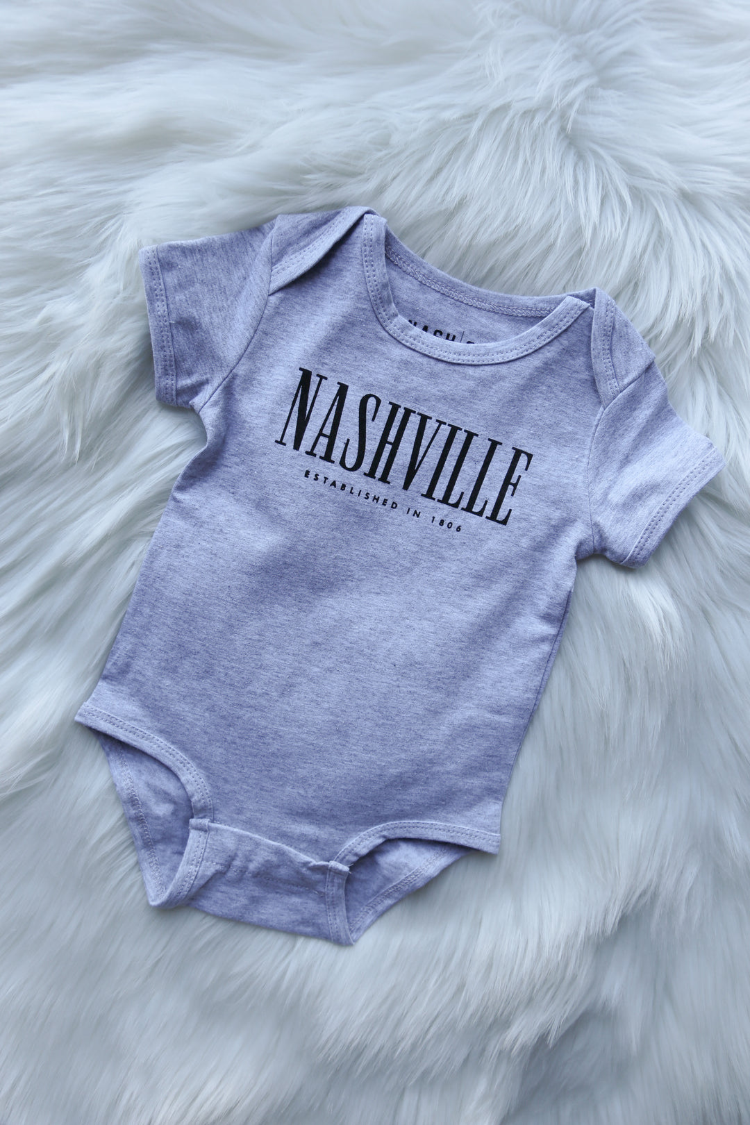 Nashville Baby Onesie [Heather Gray]