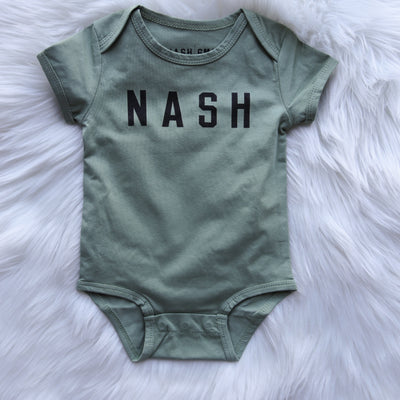 NASH Baby Onesie [Sagewood Green]