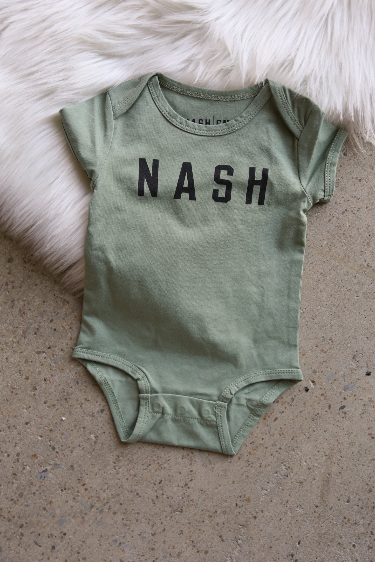 NASH Baby Onesie [Sagewood Green]