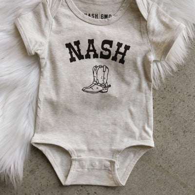 NASH Baby Onesie [Oatmeal]