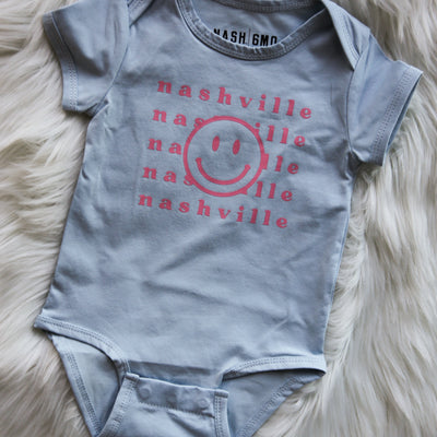 Nashville Baby Onesie [Light Blue]
