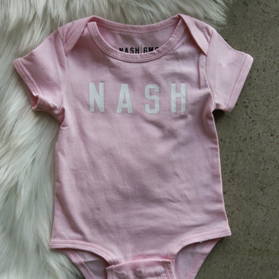 NASH Baby Onesie [Pink]
