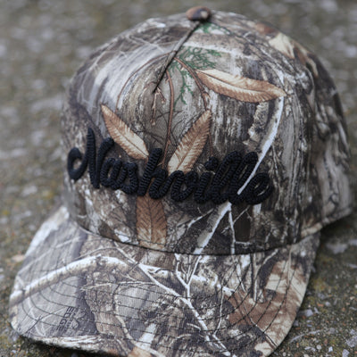 Kids Nashville Chainstitch Snapback [Camo]