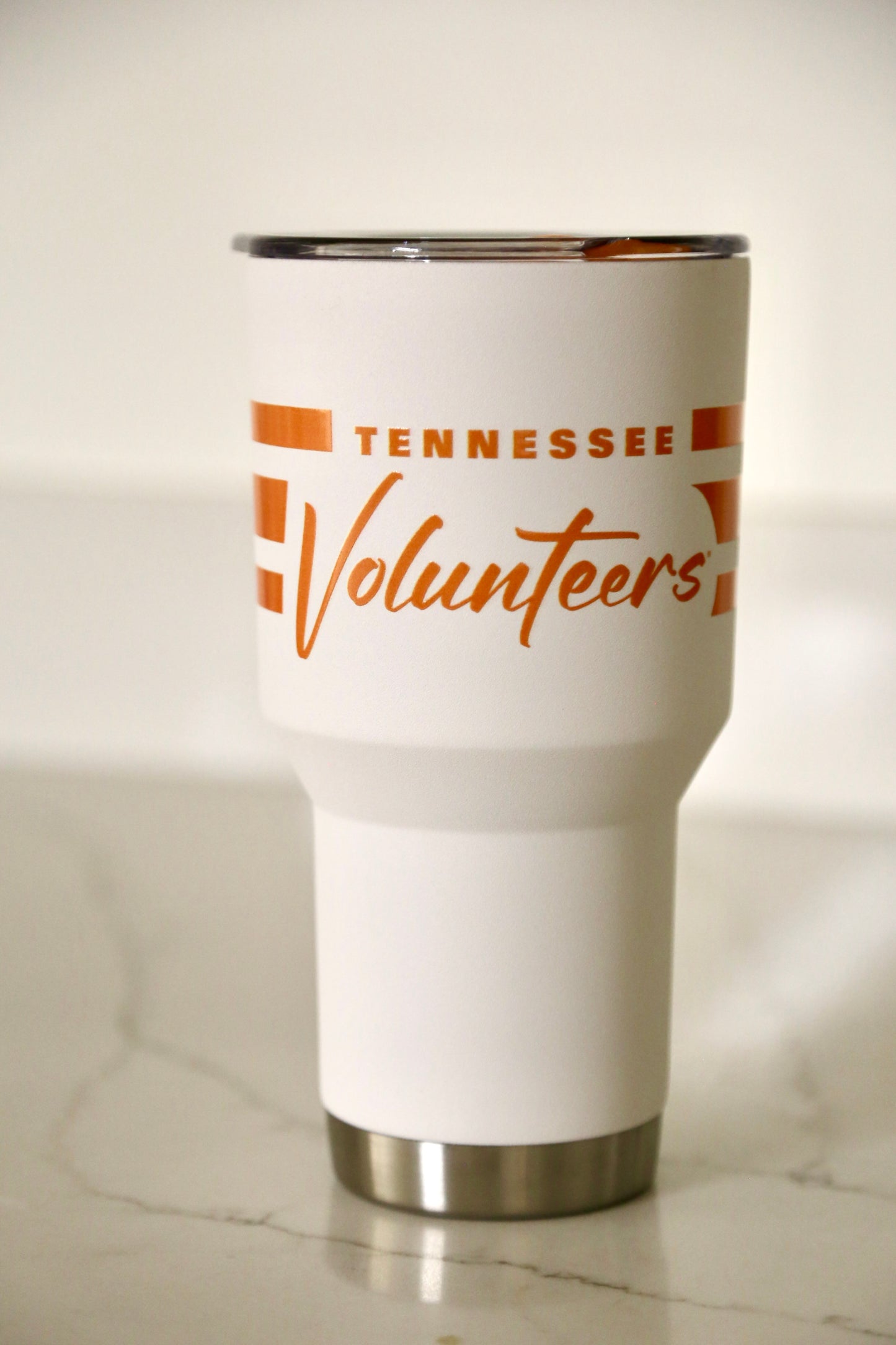 30oz Tennessee Volunteer Tumbler [White]