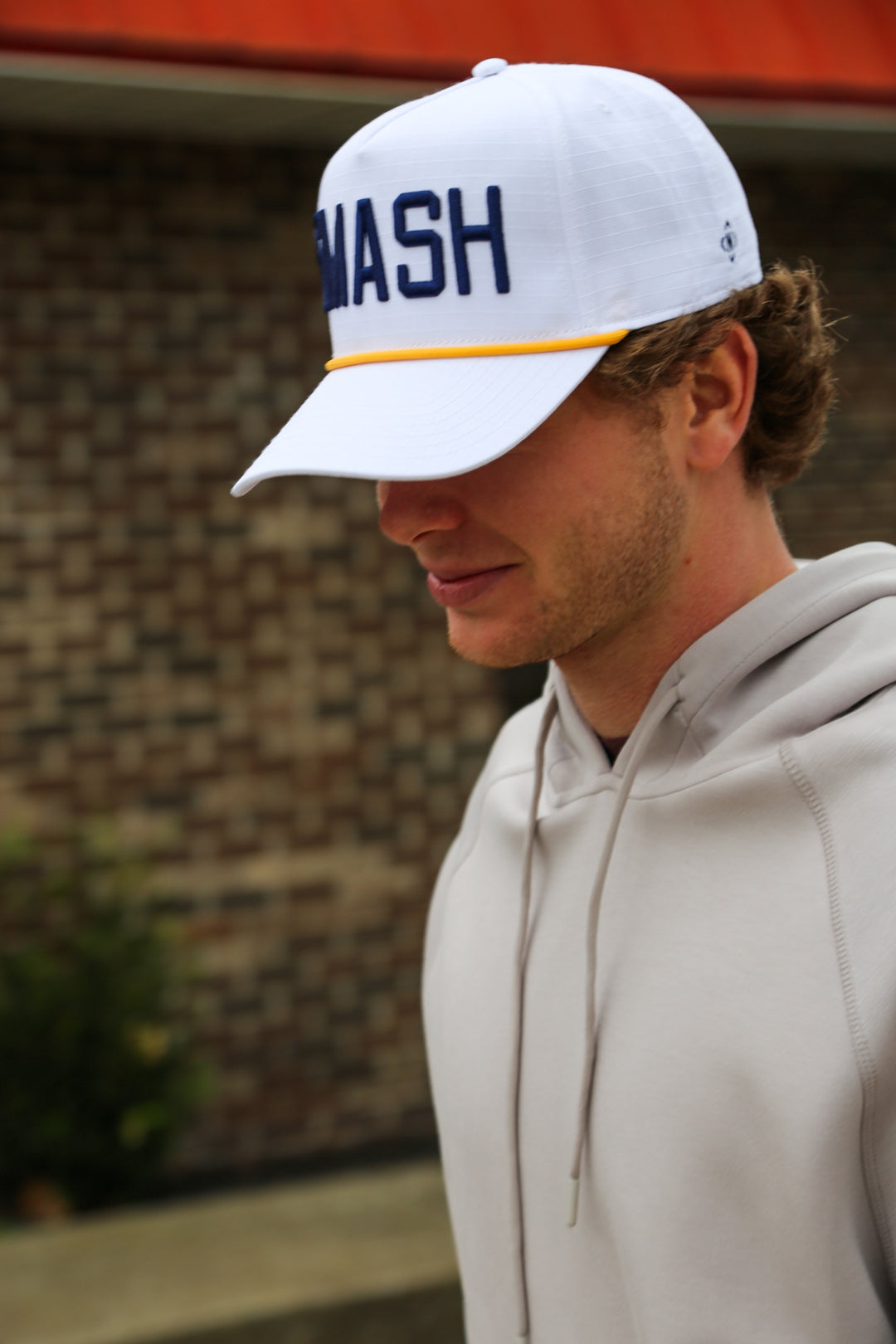 SMASH Ripstop 5-Panel [White/Navy]