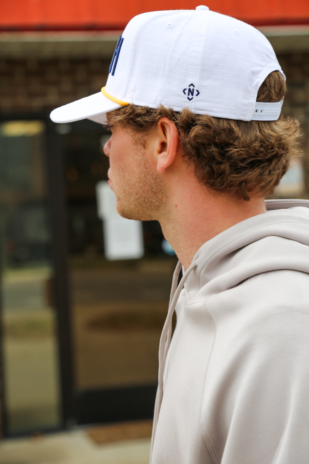 SMASH Ripstop 5-Panel [White/Navy]