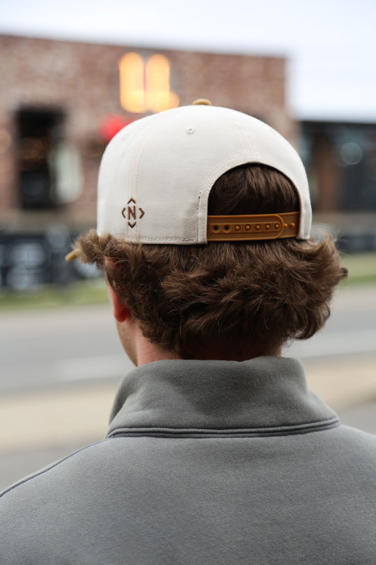 SMASH Snapback [Camel/Cream]