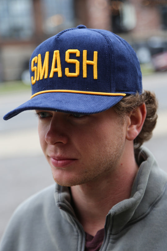 SMASH Ripstop 5-Panel [Navy/Gold]