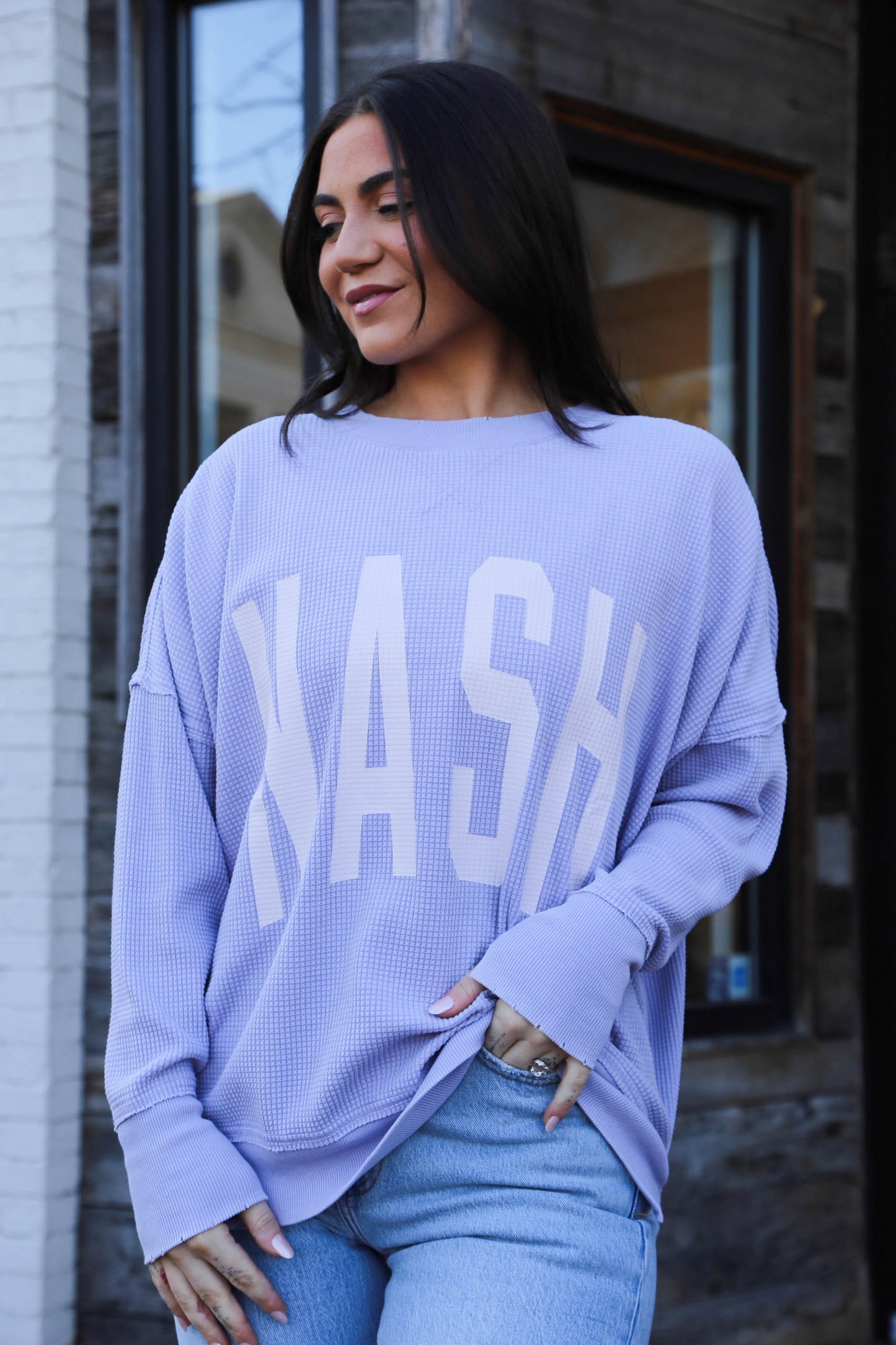 Wilder Waffle Knit Tunic