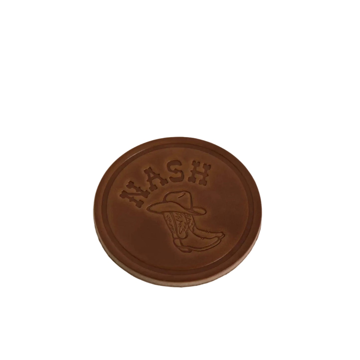Boots Leather Coaster